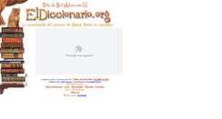 Desktop Screenshot of eldiccionario.org