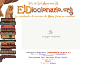 Tablet Screenshot of eldiccionario.org